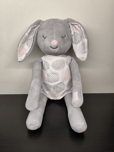 Doudou obaibi lapin robe gris - lapin,