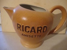 Cruche Pichet à Eau Ricard Anisette en Céramique Grand Modèle Numéroté 830