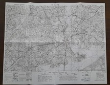 Carte para US  WW2 Saint-Sauveur Normandie 82e airborne  repro