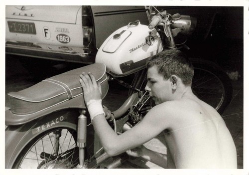 Ancienne photographie rallye - photographie,
