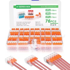 76 Pièces Connecteur