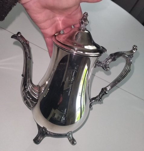 Cafetière rogers plaqué - cafetière,