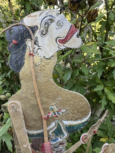 Marionnette bali carton - marionnette, peint