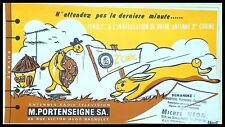 Buvard Publicitaire, M.PORTENSEIGNE SA. antennes Radio Télévision - 2e chaine