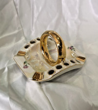 Joli cendrier en porcelaine " Pates et Emaux de Limoges "