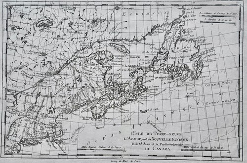 Carte isle terre neuve - carte,