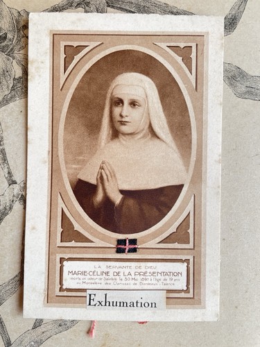 Image pieuse reliquaire marie - pieuse,