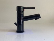 Robinet de Lavabo Noir (Ral 9005),Mitigeur à Levier Unique,Robinet," Laurana "