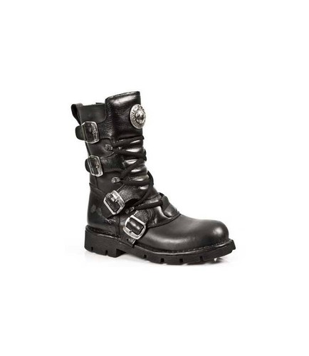 Botte motarde cuir - cuir, new
