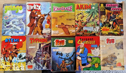 Lot bandes dessinées - 10, bd
