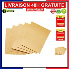 Papier de Verre A4 5 Feuilles
