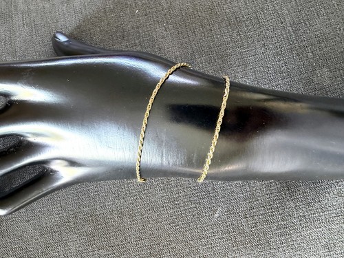 Bracelet cheville or - en,