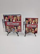 Jeu Nintendo DS Grey's Anatomy : Le Jeu Vidéo en boite, complet (boite FR)
