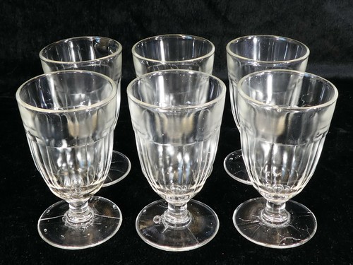 Verres bistrot ancien - , en