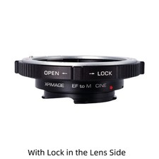 XPimage Locking adapter for EF Mount Lens to Leica M Mount M9P M10P M240P Camera