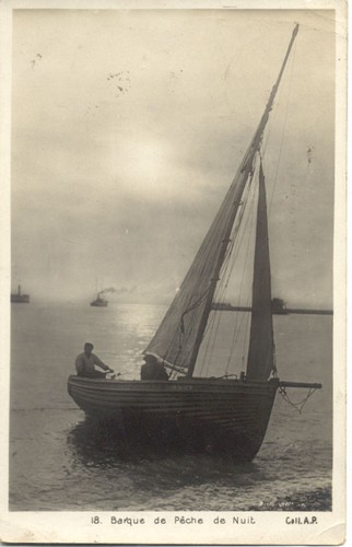 Barque pêche voilier - de,