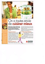 PUBLICITE ADVERTISING  2002   SEB  vitasaveur