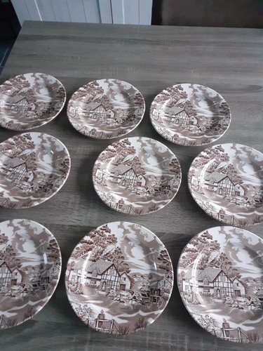 Assiettes dessert - 9,