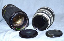 2 Lentilles : Smc Pentax-Fa 1 : 4-5,6 35-80mm, RMC Tokina 80-200mm, pour Pentax