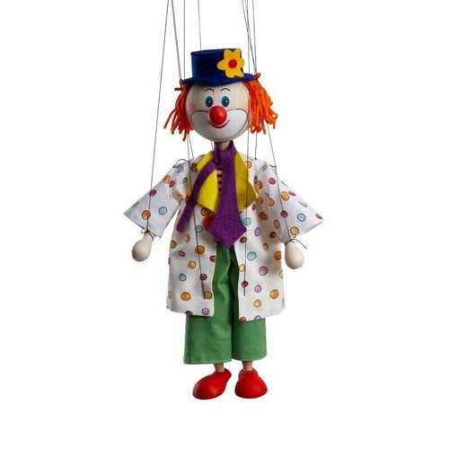 Clown marionnette art - clown, d'art