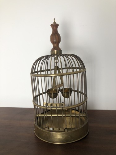Ancienne cage oiseaux en - à,