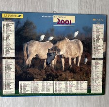 almanach de la poste de 2001