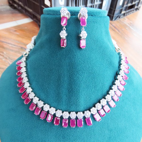 Parure indienne argent - parure,