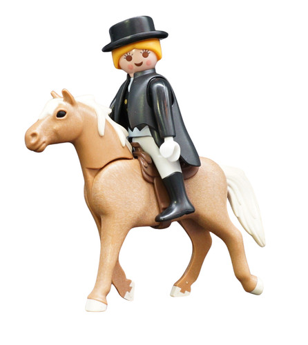 Playmobil cavalière avec