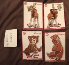 Set of 4 Pin Trading Time