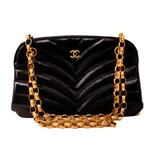 Vintage sac main chanel - a,