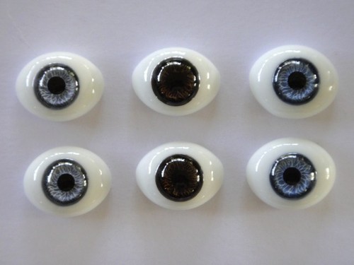 Yeux verre paperweight - yeux, 24
