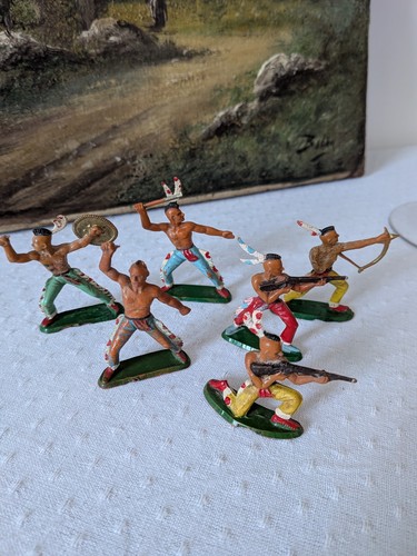 Figurines indiens combat - 6,