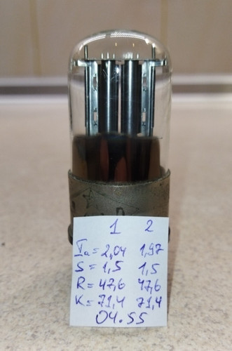 6n9s melz metal base 1955y - metal,
