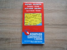 Carte routière Kompass sud