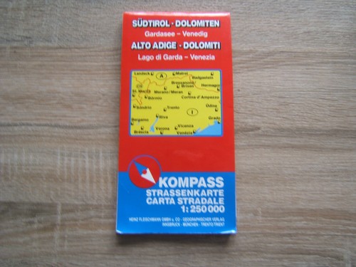 Carte routière kompass - routière, sud