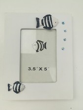 Cadre Photo déco POISSON bleu