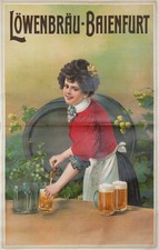 AFFICHE  POSTER   LOWENBRAU