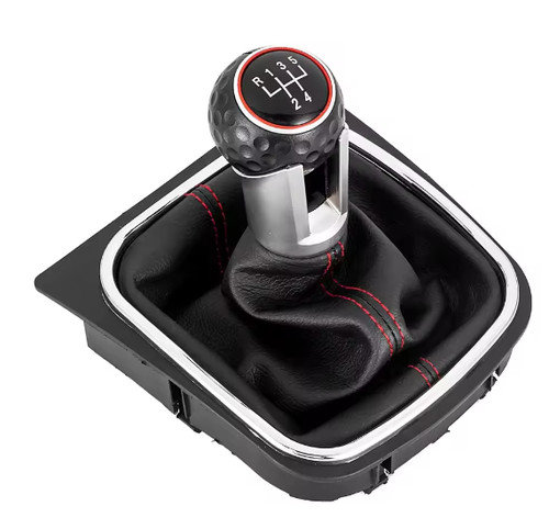 Pommeau soufflet cuir vw - +,
