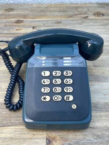 Téléphone vintage ptt - vintage,