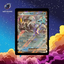 Carte Pokemon KYUREM NOIR 048/191 EX EV8 Etincelles Déferlantes SSP FR Neuve
