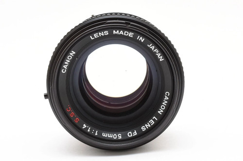 Canon 50mm s - f1.4, mf