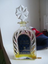Ancien Flacon Eau De Toilette Lys Bleu Crée Prince Henri Pierre D’Orléans 50 ml