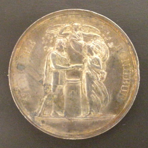 Médaille mariage argent - argent, n