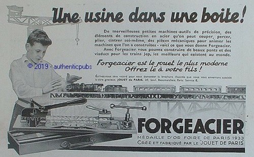 Publicite forgeacier train - publicite,