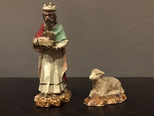 Lot santons devineau roi - de, 2