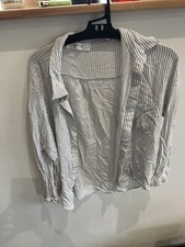 Chemise Rayures Ete Blanc Et