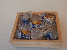 Vintage Rétro Rare Réfrigérateur Aimant Drinks Réfrigèrateur Collector