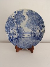 Boch Frères Delft Delfts Assiette Décorative Murale Champêtre Rurale Vintage 29