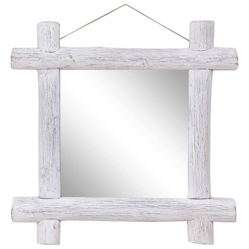 Miroir bûches bois de - miroir,