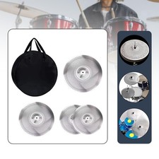 4pcs Cymbals muets 14 pouces